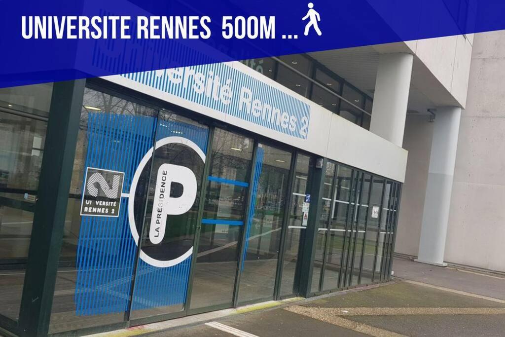 Auteuil • 4 Chambres • Wifi • Metro A 400M Rennes Exteriör bild